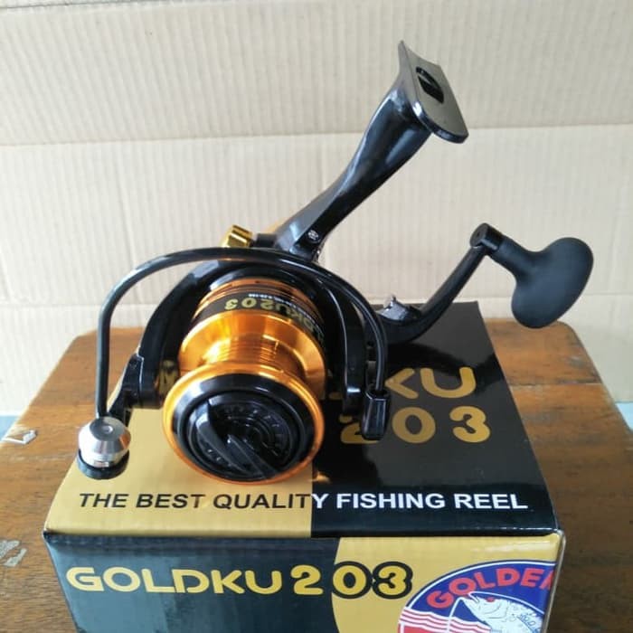 Reel Pancing - Reel Golden Fish GoldKu 203 - fishing reel