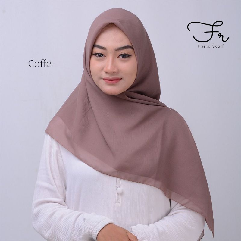 BELLA SQUARE POLLYCOTTON PREMIUM UKURAN 115x115-Coffee