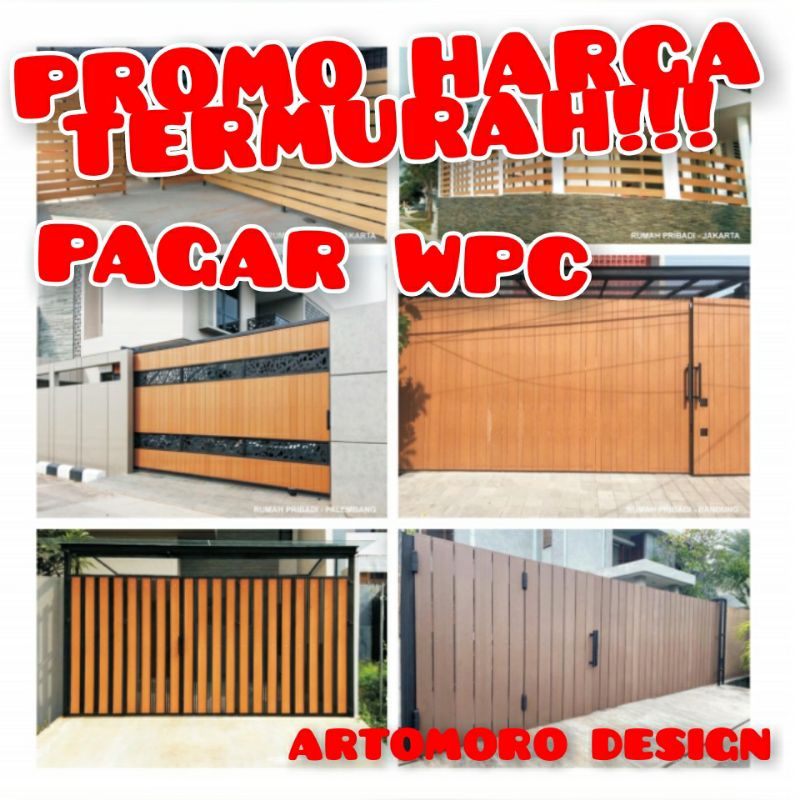 PAGAR WPC / FENCE KAYU ASRI