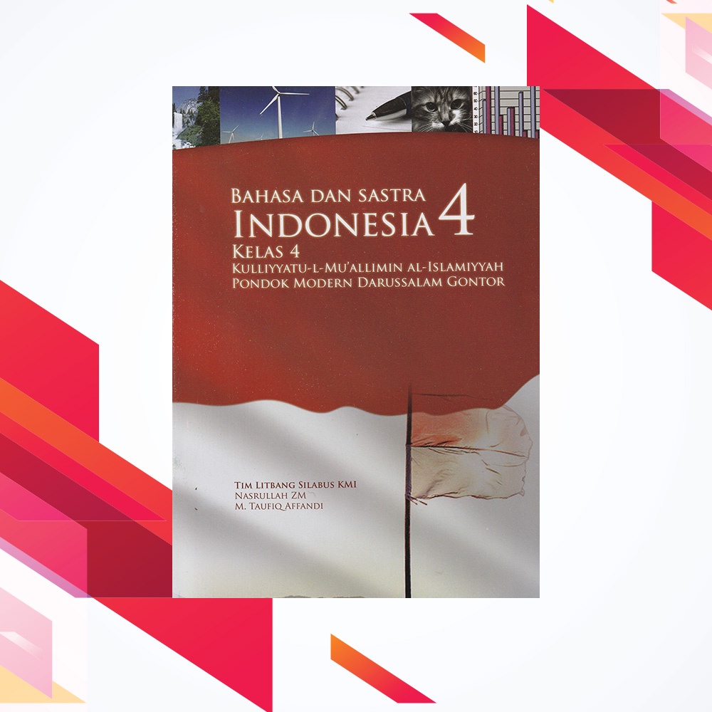 Buku Pelajaran Bahasa Indonesia Kelas 4 KMI Gontor Bisa COD