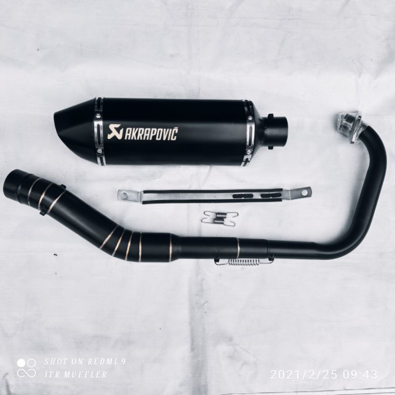 KNALPOT RACING AKRAPOVIC YAMAHA XSR 155 VIXION CBR150R FACLIFT SONIC VERZA BYSON CB 150R NEW MX KING