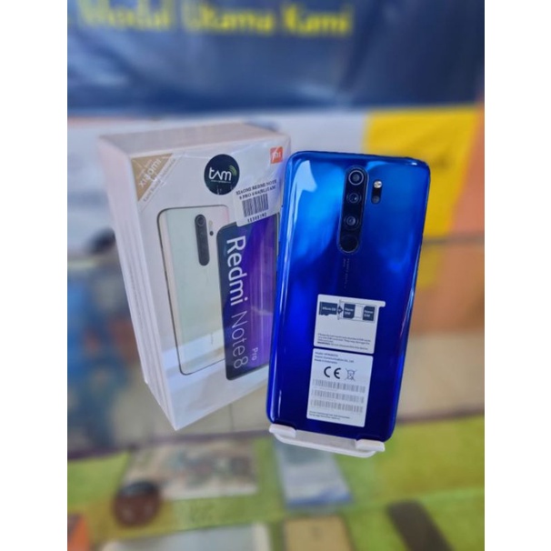 Dijual Xiaomi Redmi Note 8 Pro 6/64 Mulus Istimewa Lengkap No Minus