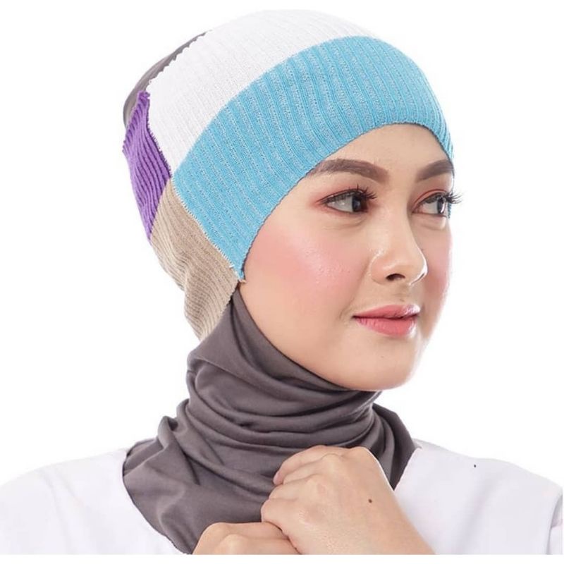 INNER CIPUT BANDANA RAJUT 4 WARNA