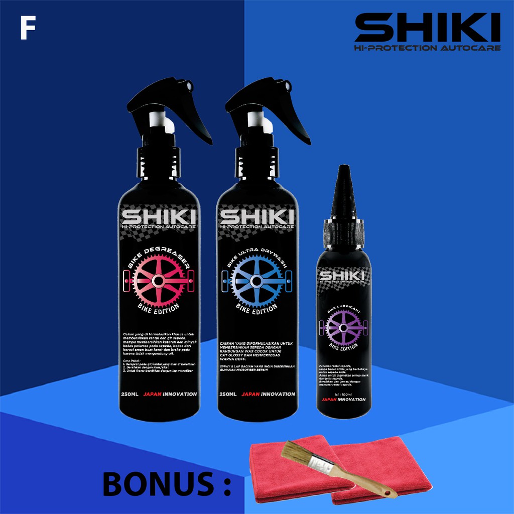 Paket GOWES perawatan sepeda dan pembersih sepeda pembersih aksesoris sepeda