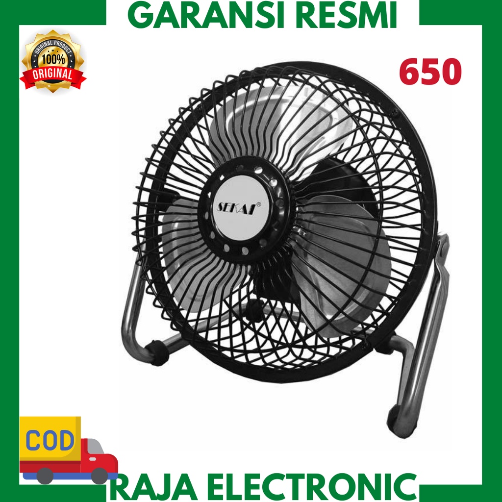 Kipas Angin Meja SEKAI Besi Mini HFN 650