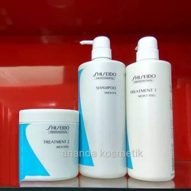shiseido crystallizing straight treatment 2