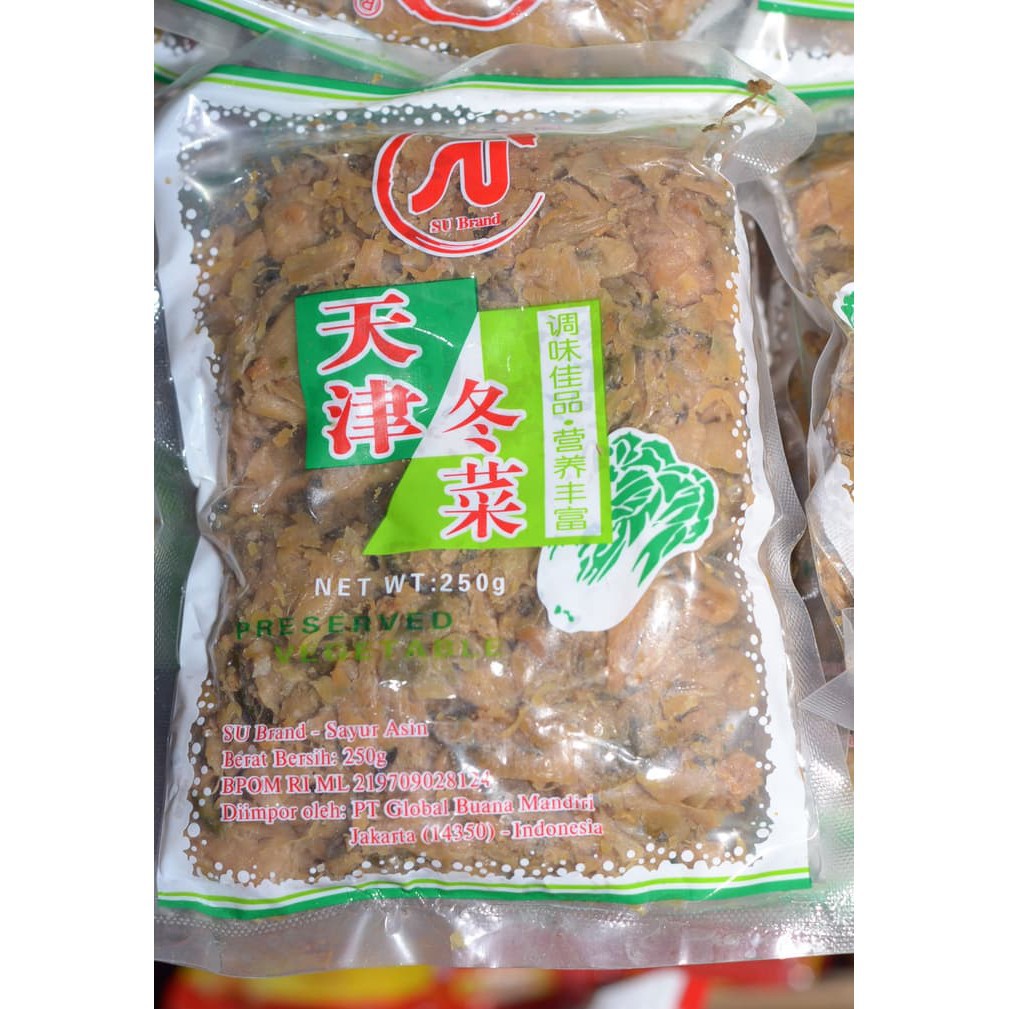 

tong cai / tongcai / sawi asin SU brand 250gr