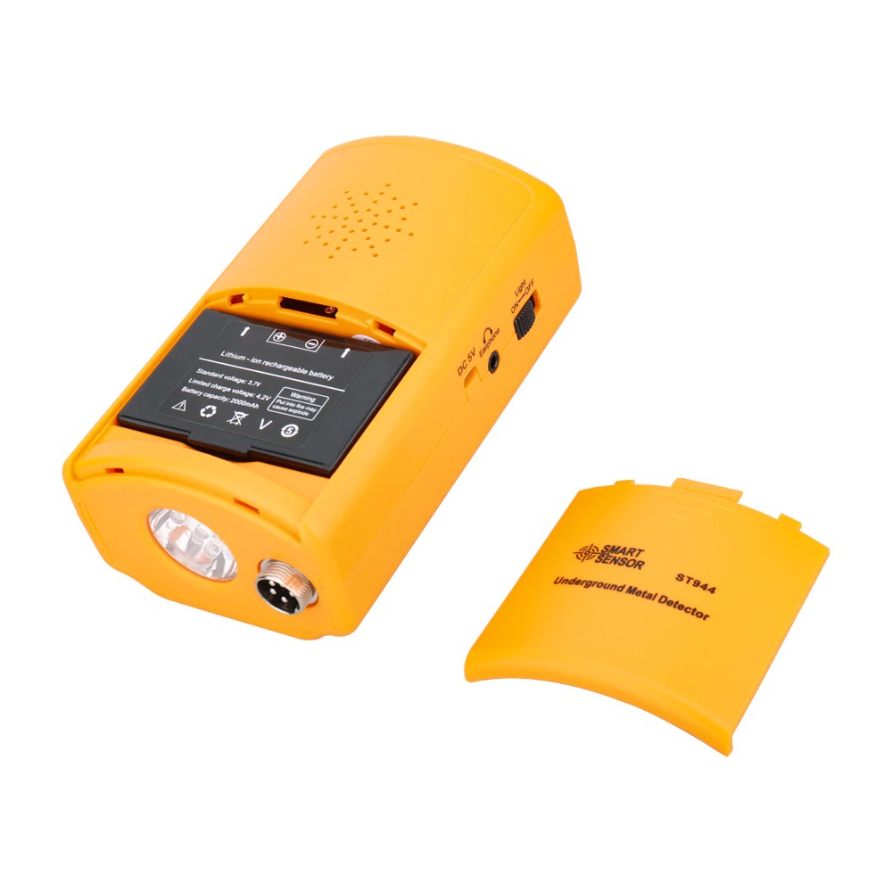 Pendeteksi Logam Underground Metal Gold Silver Detector Finder High Sensitivity - ST944 - Black