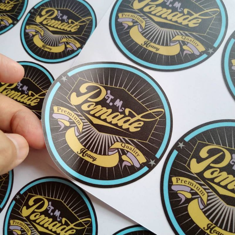 

Stiker Vinil Print + cut A3+