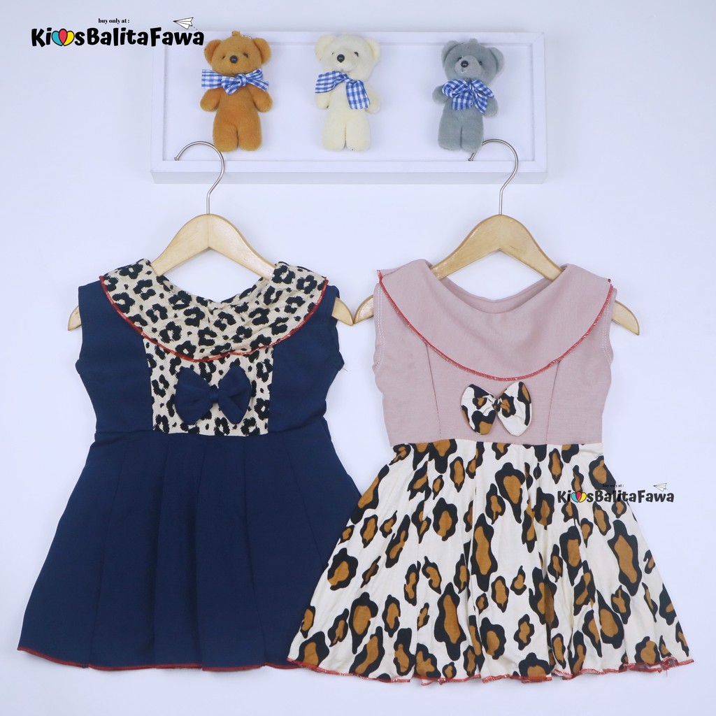 Dress Sheril uk Bayi 0-18 Bulan / Dres Yukensi Baby Pakaian Anak Perempuan Murah Baju Gaun