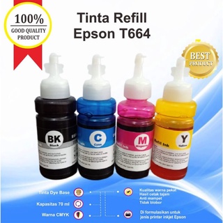 Tinta Printer Epson 664 Premium L120 L210 L220 L300  L310 L350 L565
