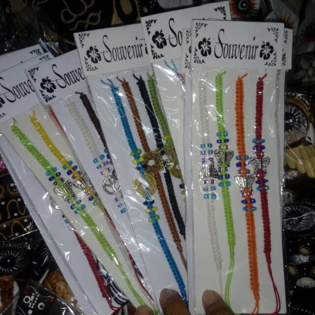 Gelang souvenir / gelang oleh-oleh bali