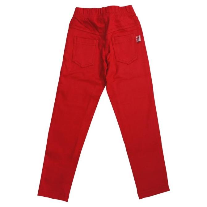 Rodeo Junior Girl - Celana Panjang Anak Perempuan Merah
