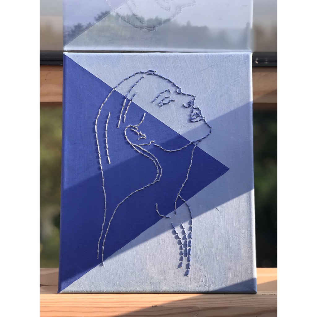 

Canvas Embroidery Line Art