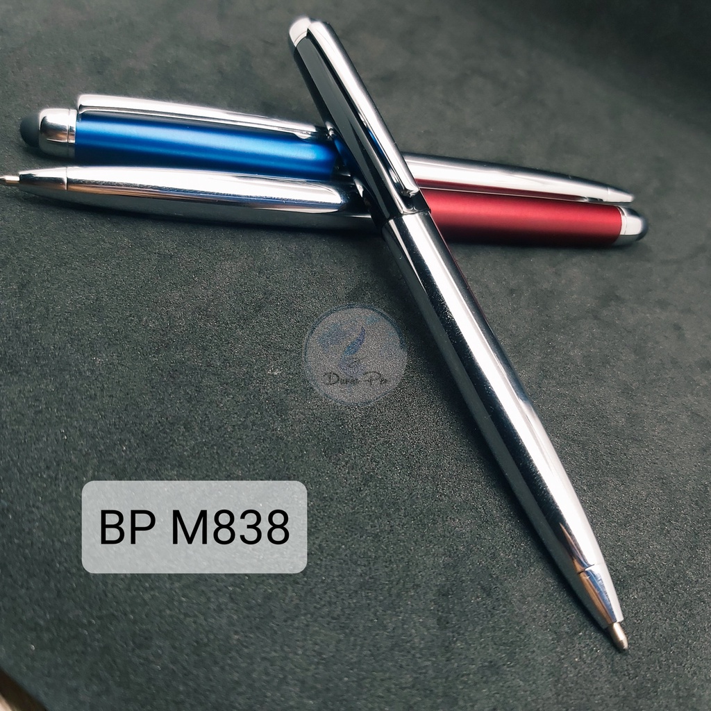 

Pen Metal Promosi BP M838, Bolpoin Model terbaru Bisa Grafir Nama atau Logo Perusahaan