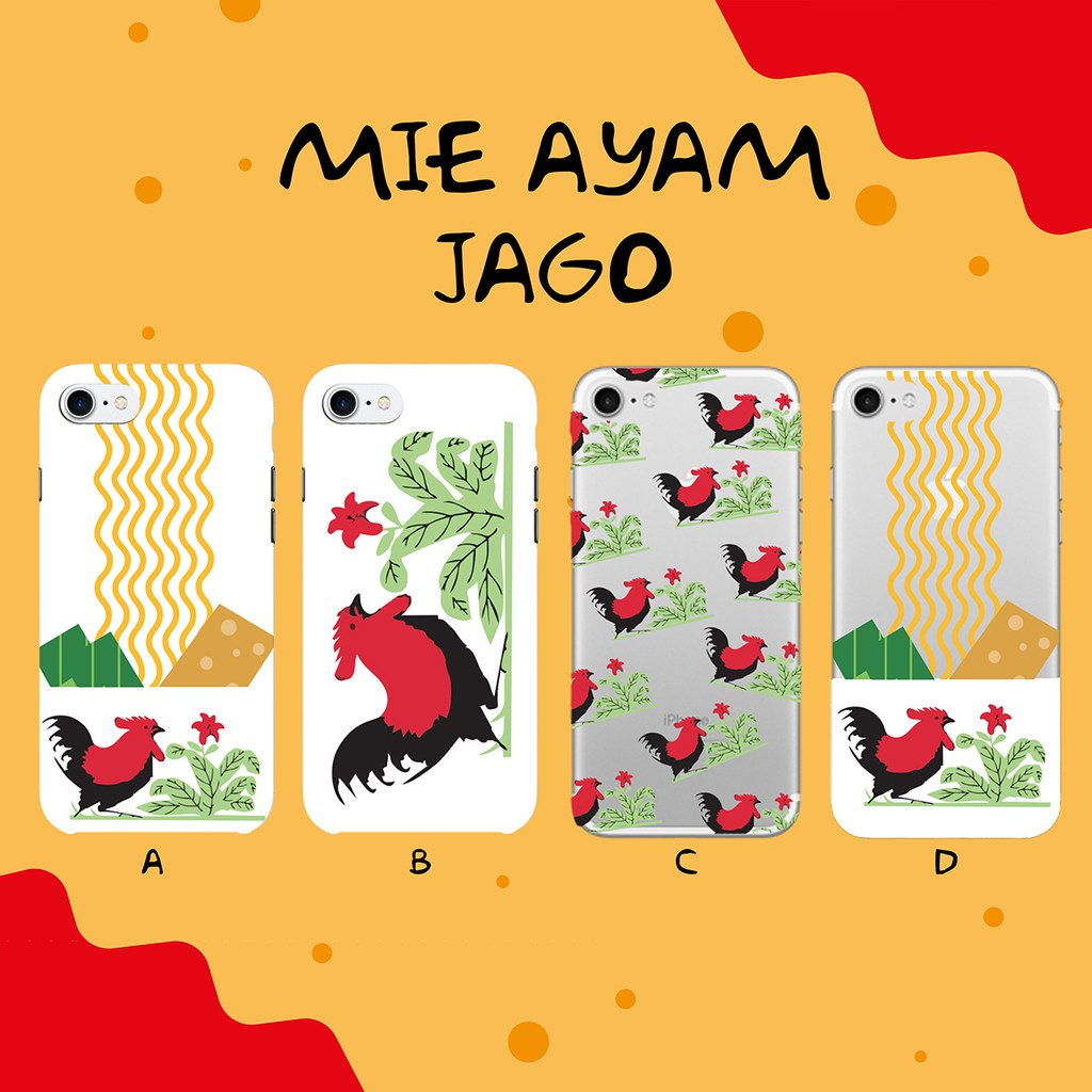 Soft Case mie ayam jago semua tipe hp