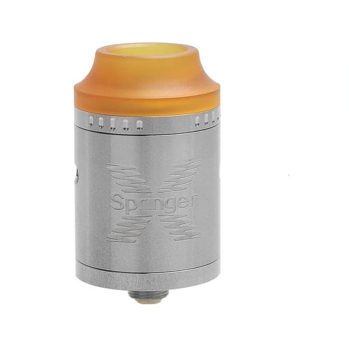 Tigertek Springer X 24 RDA Atomizer - SILVER [Clone]