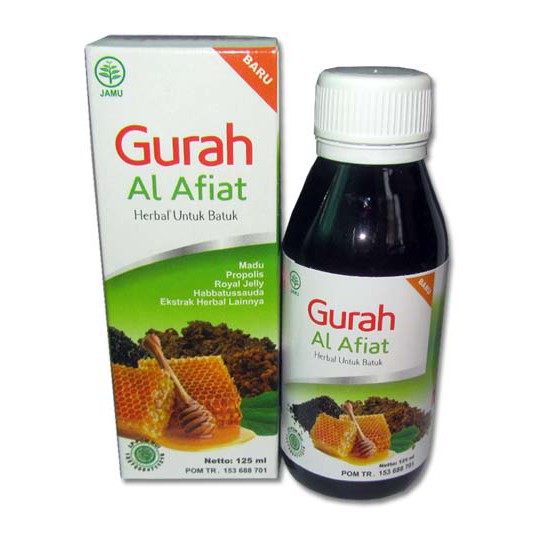 Sirup Madu Gurah Al Afiat 125ml (Obat Herbal Batuk) - Original Taste
