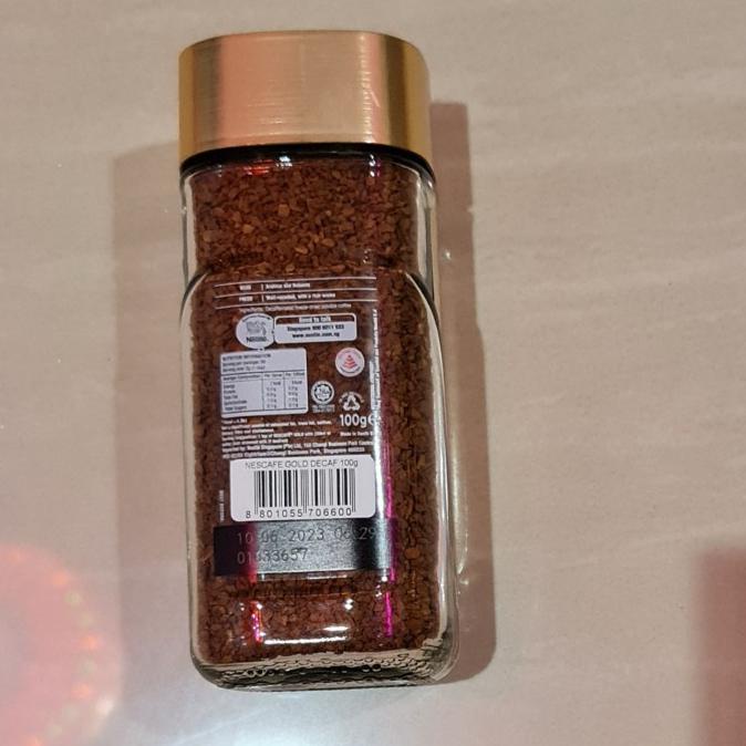 

Hadir Kopi Nescafe Gold Decaf Rich & Smooth With Arabica Coffee 100 Gram Promo
