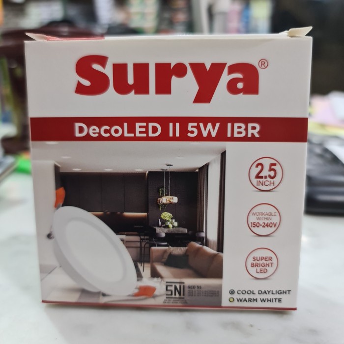 Led Panel Surya IBR 5W / Downlight LED surya ibr 5watt