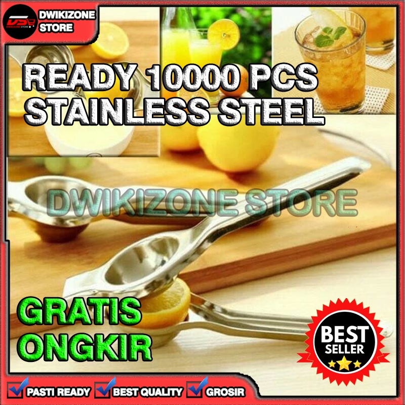 [100% ORIGINAL] ALAT PERAS JERUK NIPIS LEMON PRESS STAINLESS STEEL BESI KUAT AWET BERKUALITAS