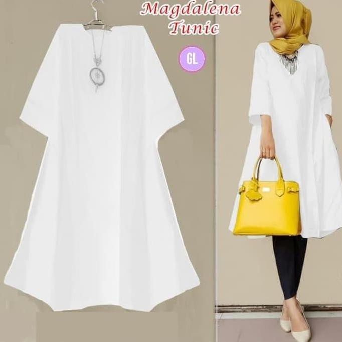 Buruan mumpung harga promo baju atasan tunik/baju tunik/baju muslim/atasan muslim/magdalena/68142