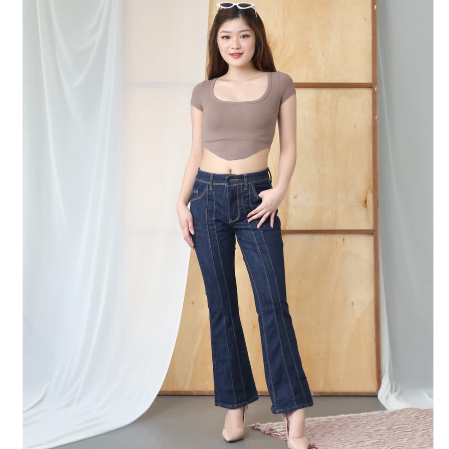 CELANA JEANS WANITA CUTBRAY ALONZO -SYSCLOTHIER