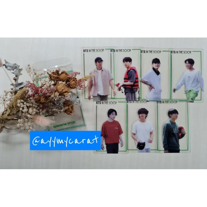 (Ready) Sharing BTS In The Soop Clear Photocard Official