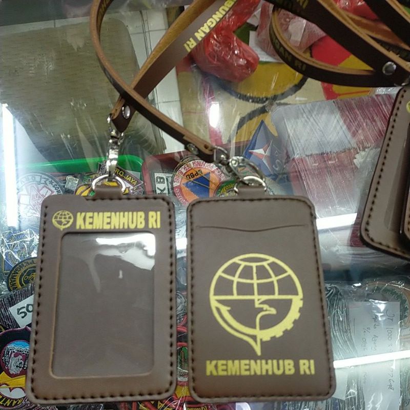 

name tag tali id card Kemenhub perhubungan
