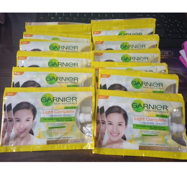 Garnier Facial Foam &amp; Cream Sachet