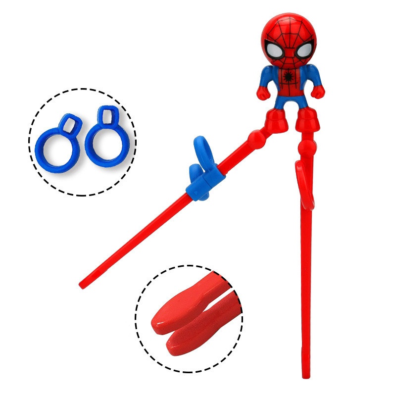 Sumpit Desain Captain America Dan Spider Man Untuk Edukasi Anak