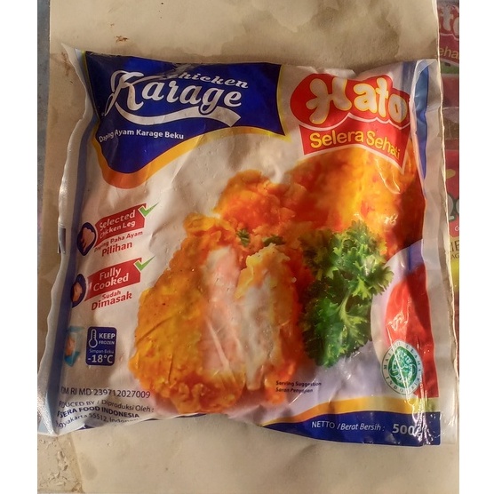 

FROZENFOOD HATO CHICKEN KARAGE 500g