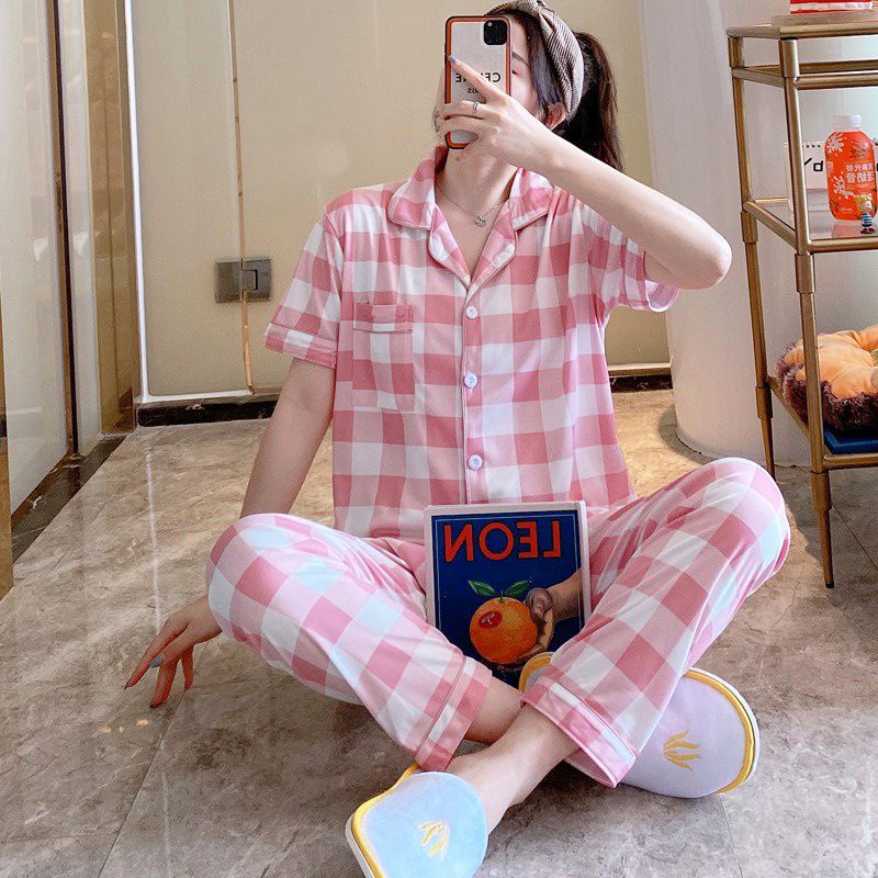 Baju Tidur Wanita / Piyama Wanita Tie Dye Set Motif Kekinian-3