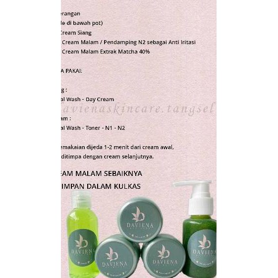 ❂ [NEW] Daviena Skincare Pelicin Acne |Davina Skincare Pelicin Acne Series 2 |Davina Tangerang Jakar