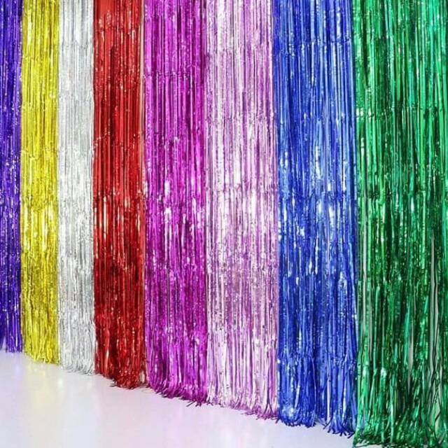 TIRAI FOIL / CURTAIN FOIL / BACKDROP ULTAH / BACKGROUND ULTAH