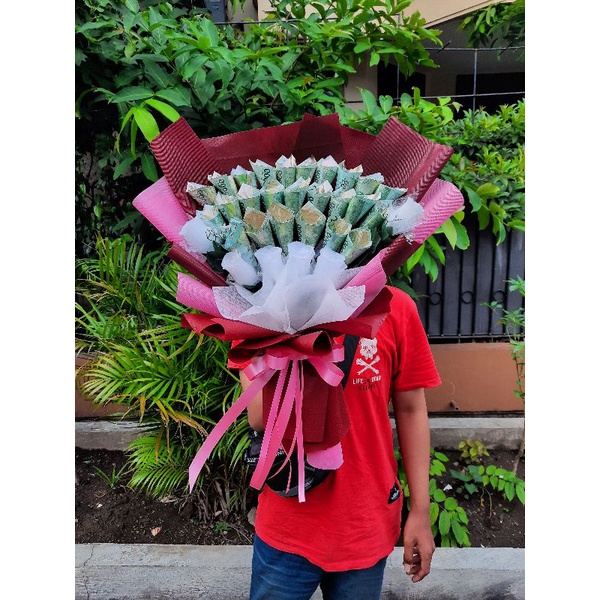 

buket uang surabaya - ove florist