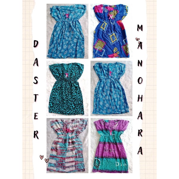daster Manohara anak 3-5th