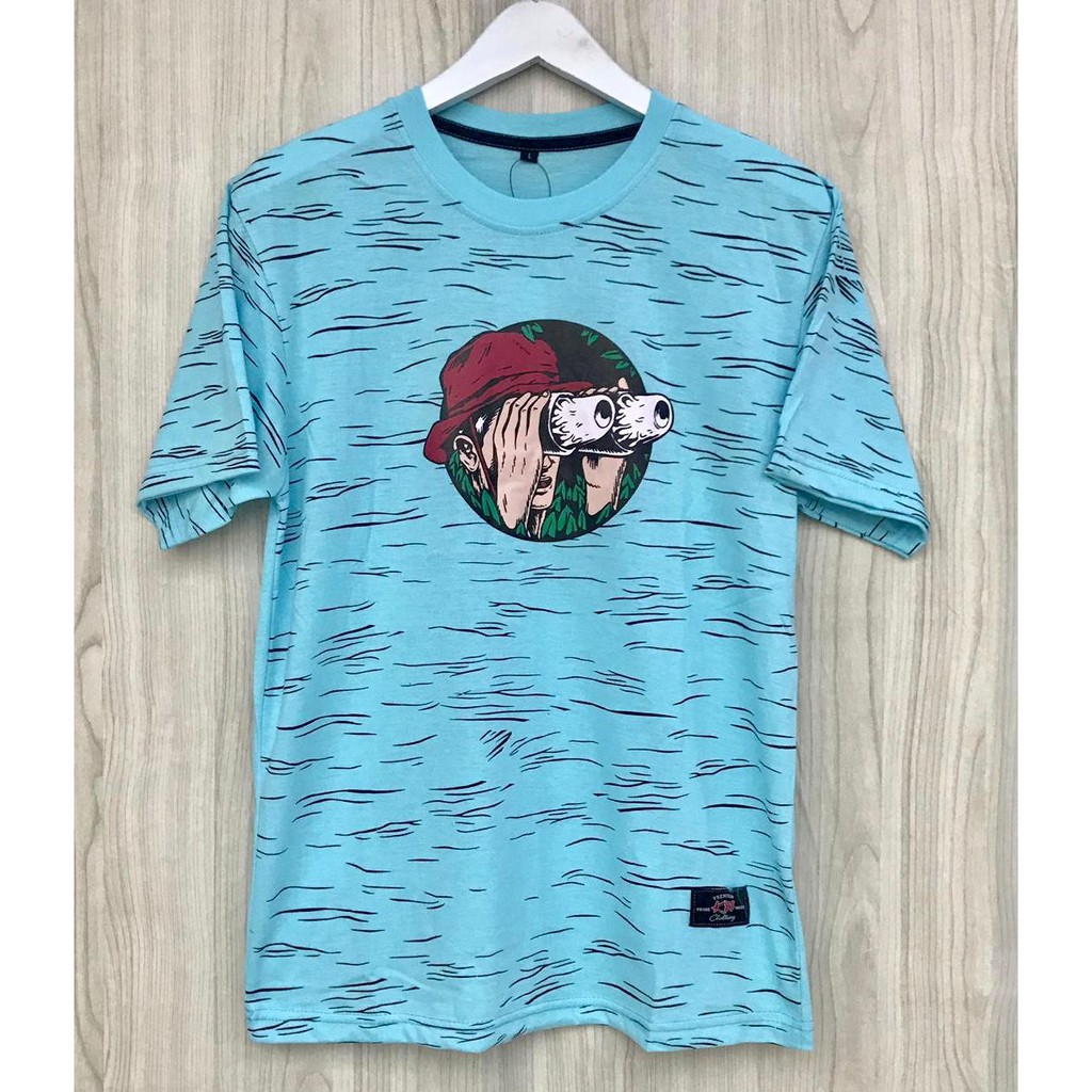 kaos kekinian biru cowo cewek ecer grosir keren murah kaos kekinian biru cowo cewek ecer grosir keren murah