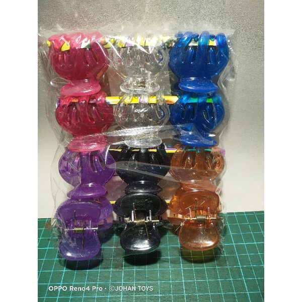 Jepitan Rambut 5 Cm isi 12 Pcs EEJ