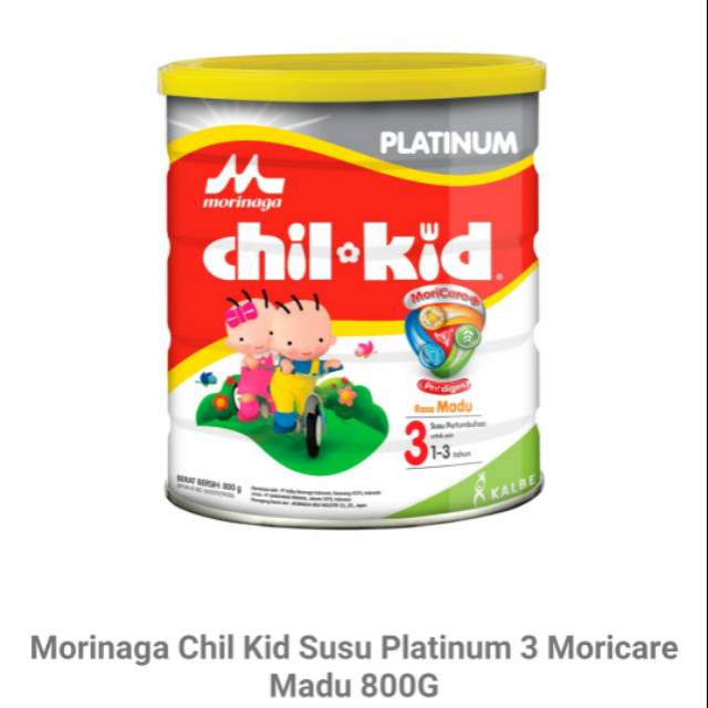 Morinaga chil kid platinum 3 vanila