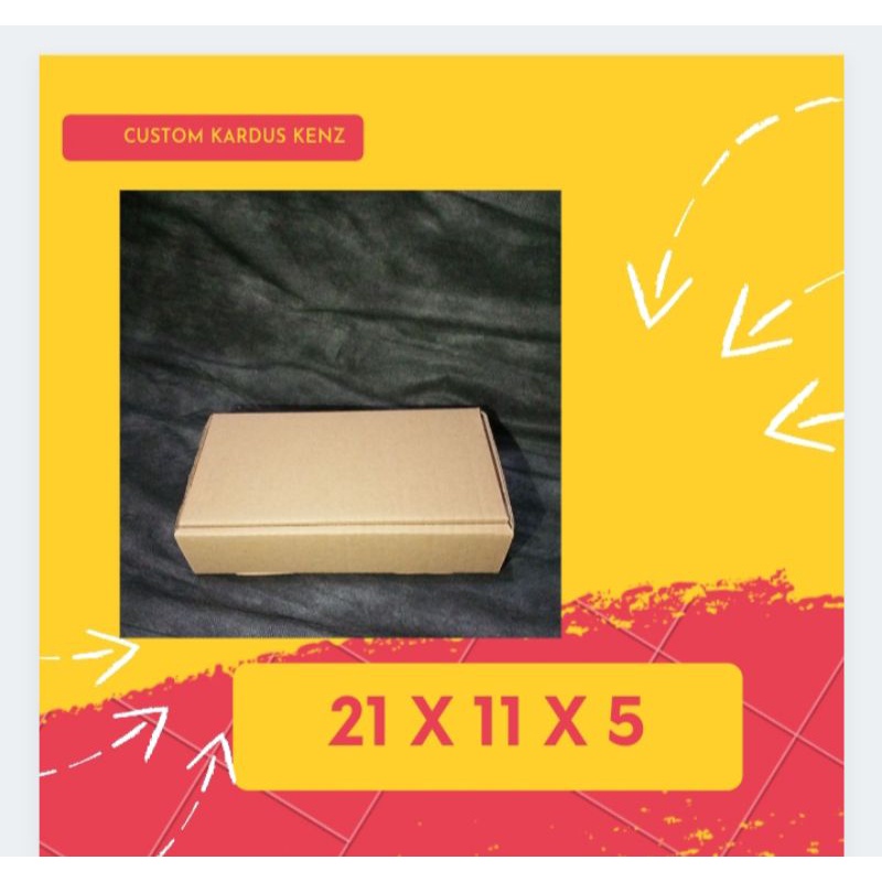 

❤️KENZ❤️ BOX BROWNIES 21X11X 5