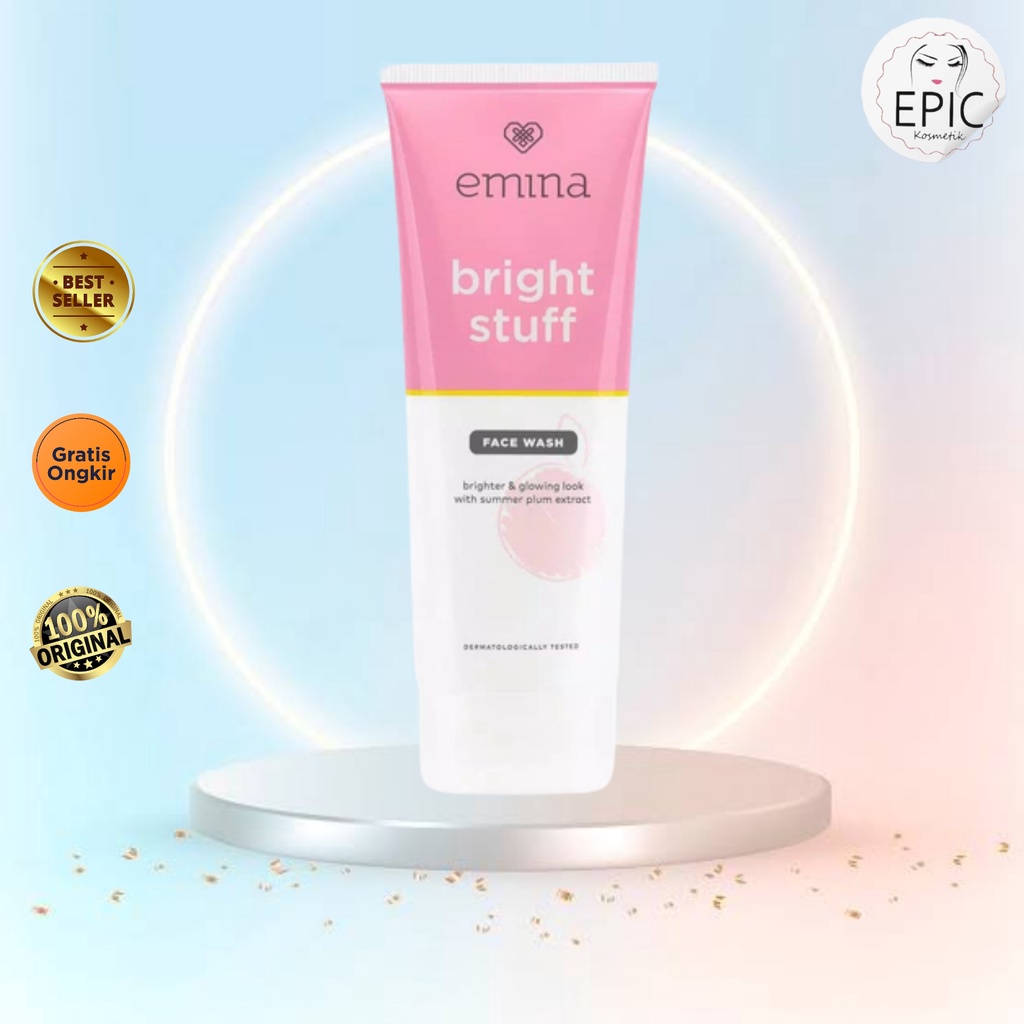 EMINA Bright Stuff Face Wash 100 ML / FACIAL WASH EMINA