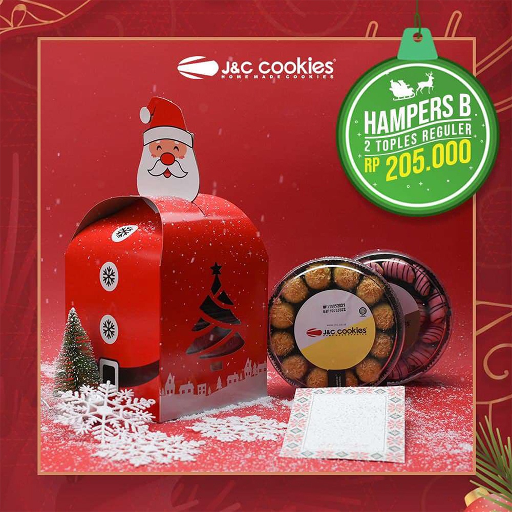 JNC Cookies J&amp;C Hampers Natal - JnC Hampers Natal Tahun Baru Nataru