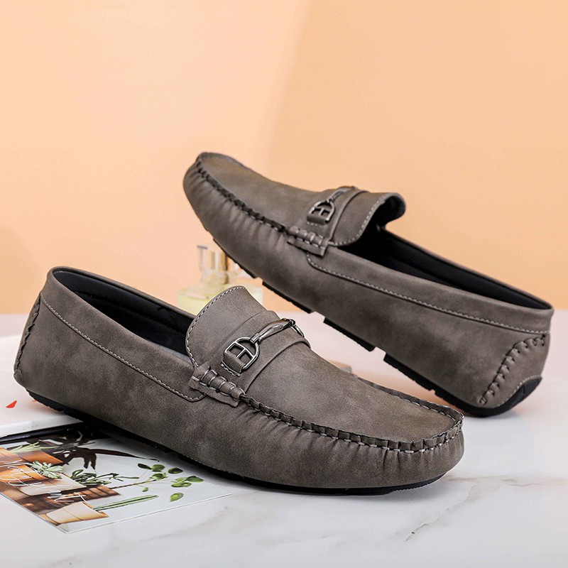 Sepatu Kasual Pria Slip On Sepatu Formal Fashion Sepatu Terbaru Keren Sepatu Kerja Loafers Bagus