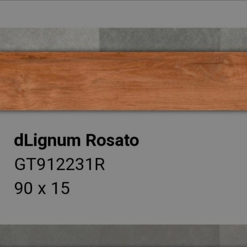 Granit Roman Motif Kayu dLignum Rosato/GT912231R/Keramik Motif Kayu/Lantai Kayu/Keramik Kayu'90x15cm