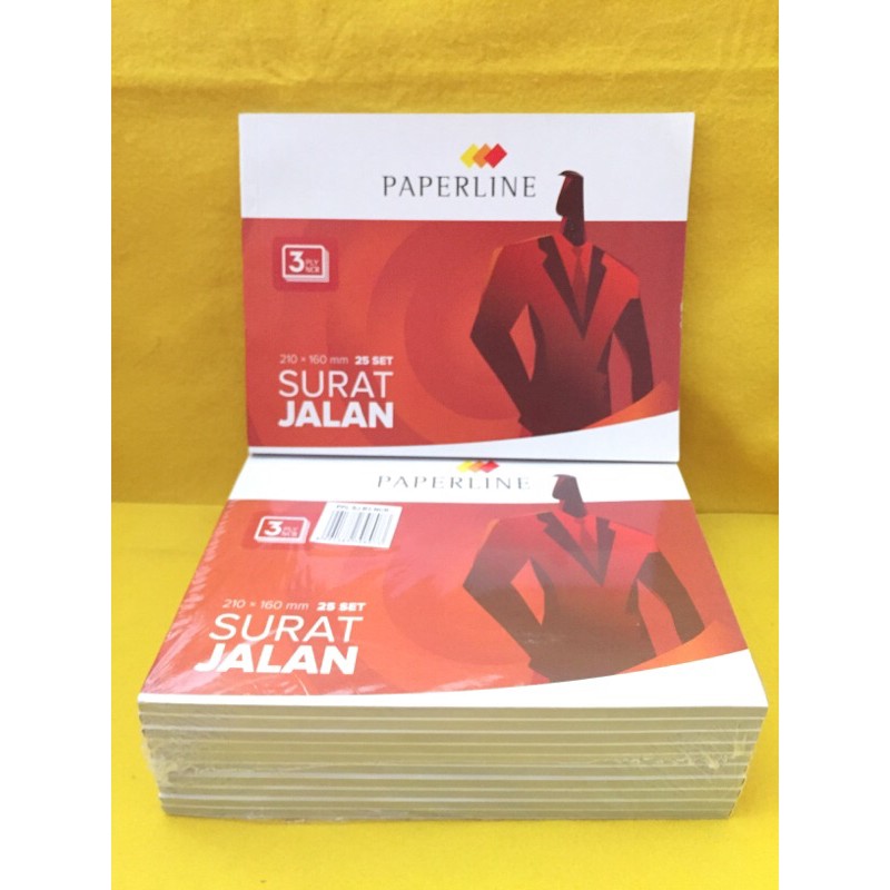 

Surat Jalan PAPERLINE 3 ply 210x160mm (1 pcs)