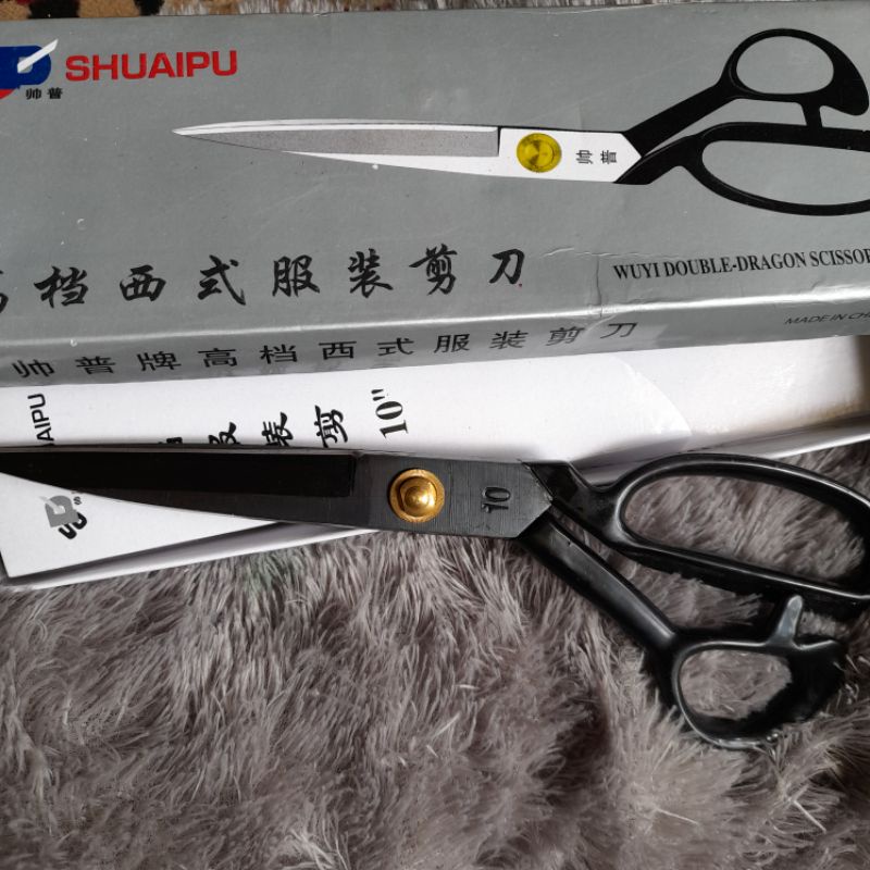 GUNTING KAIN 10" MEREK SHUAIPU KUAT DAN TAJAM