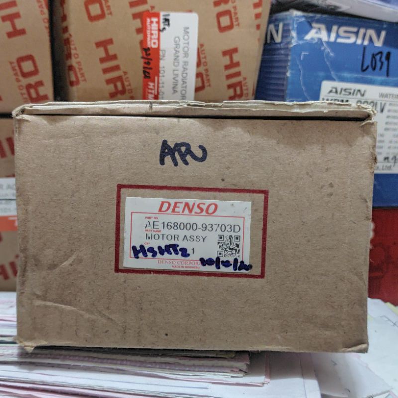 Motor fan radiator APV