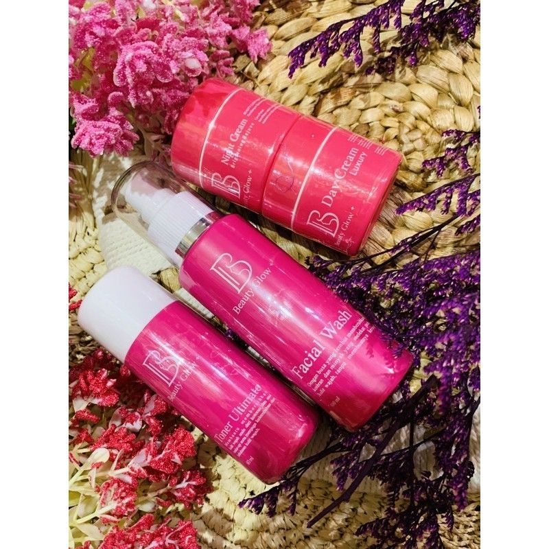 PAKET LUXURY ( NEW PACKING)  WHITENING BEAUTY GLOW BG SKINCARE