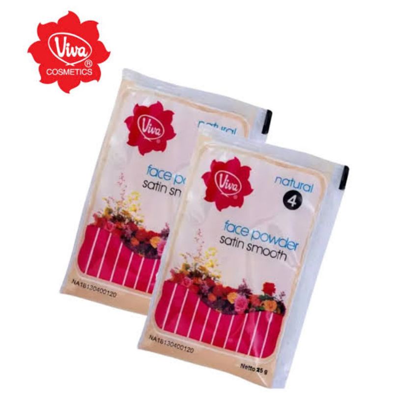 viva face powder, bedak tabur Viva No.4